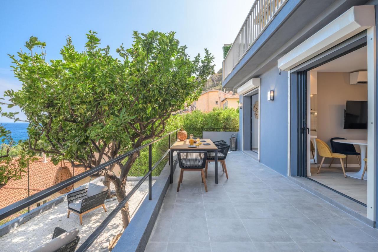 Proche Monaco, Vue Mer, Acces Plage Et Jardin Privatif Saint-Antoine  Exterior foto